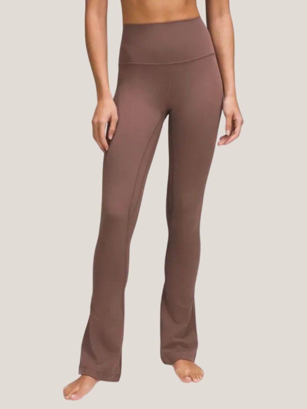 Lululemon Align High-Rise Mini-Flared Pant 32" Dark Oxide Small 4